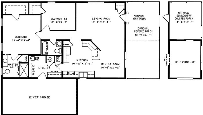 Aspen Model First Floor Plan