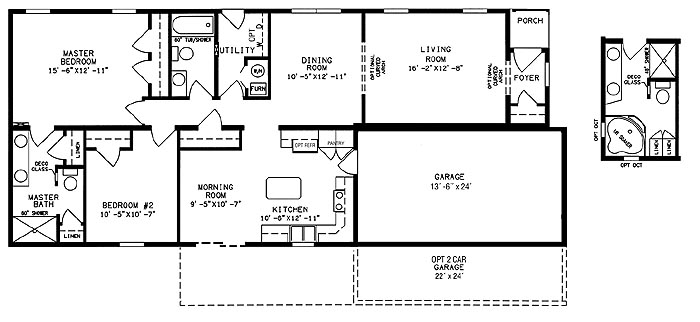 Birch Model First Floor Plan