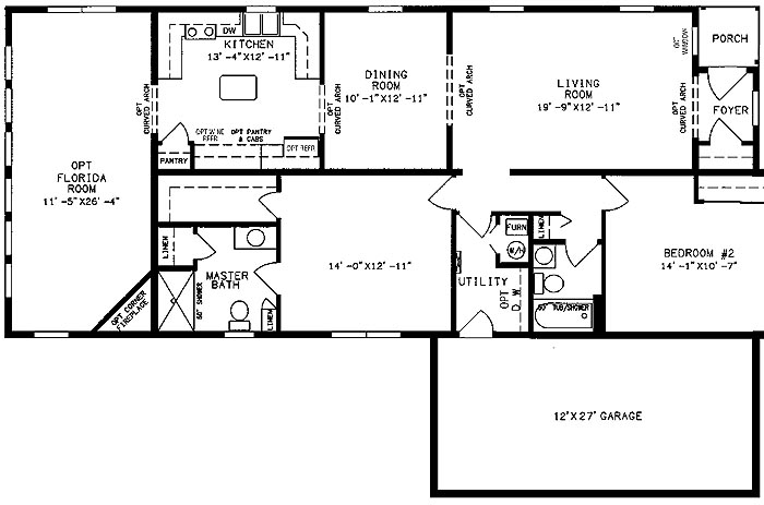 Chestnut Model First Floor Plan