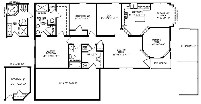 Elm Model First Floor Plan