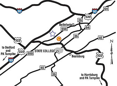 Driving Directions Map